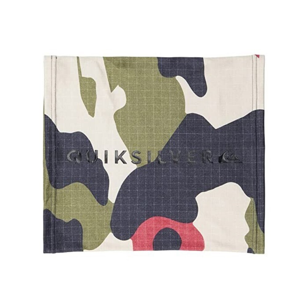 Quiksilver Misty Collar Mens Multi Camo Knit Stretch Neck Warmer Gaiter RED926